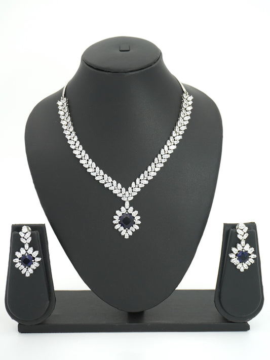 NAVY VENUS NECKLACE SET