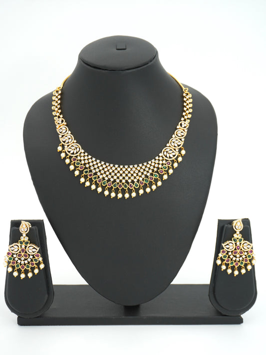 MULTICOLOR RENUKA NECKLACE SET