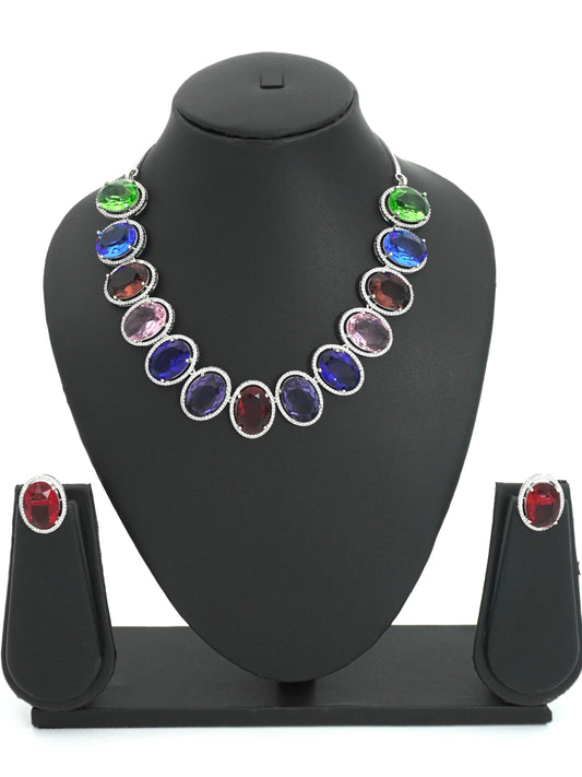 MULTICOLOR HELENA NECKLACE SET