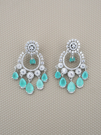 MINT VIHA ZIRCONIA EARRINGS