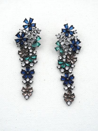 MULTICOLOR ZARA ZIRCONIA EARRINGS