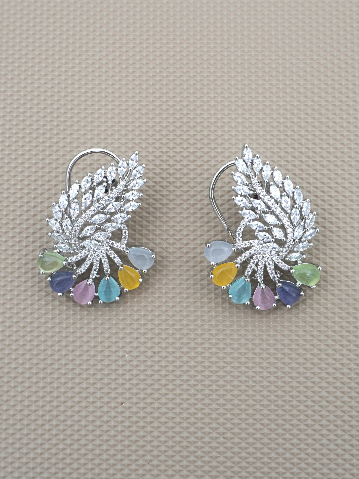 MULTICOLOR RAINE ZIRCONIA EARRINGS