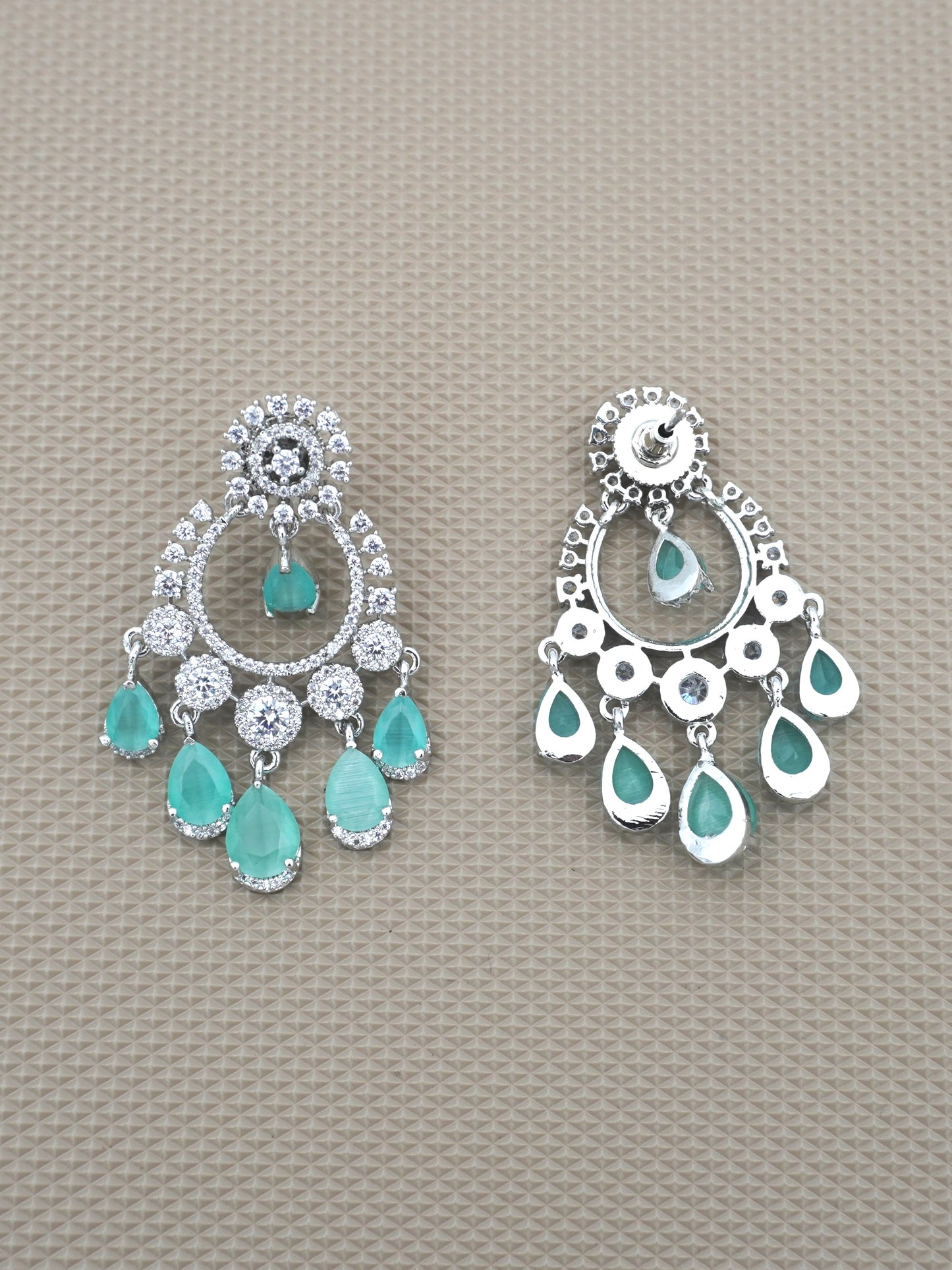 MINT VIHA ZIRCONIA EARRINGS