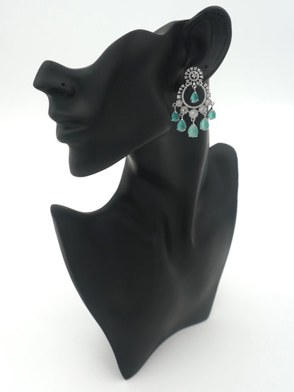 MINT VIHA ZIRCONIA EARRINGS